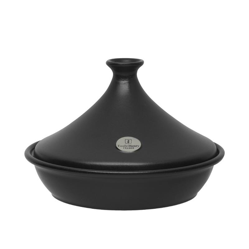 Tajine C Ramique Flame Emile Henry Noir Fusain Cm Cuisine En Ville